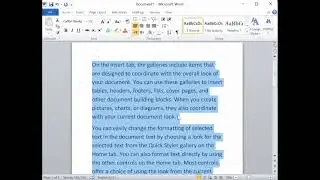 Generate Random Text in MS Word in just second!
