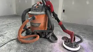 Solved: Harbor Freight Bauer Drywall Sander with Rigid Shop Vac