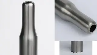 Original titanium color seat post 535 mm for brompton