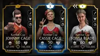 MK Mobile - Kombat Cup Team Gameplay