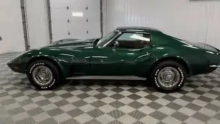 1973 Chevrolet Corvette Stingray 454 C4286 Cold Start & Walk Around