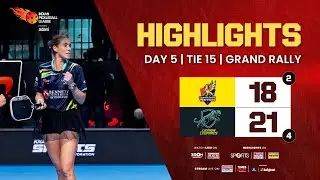IPBL Tie 15 &ndash; Grand Rally &ndash; Chennai Super Warriors vs Lucknow Leopards | 18&ndash;21