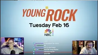 YOUNG ROCK Official TV Show Trailer Reaction and Roast!