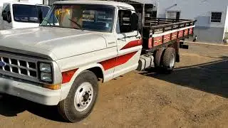 Funcionamento Caminh&atilde;o Ford F4000, ano 83.