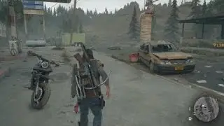 DAYS GONE - Encontre a faca de caça (Sobre o braço  do Boozer)