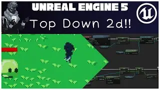Top Down 2d in Unreal Engine 5!!! | Pt1