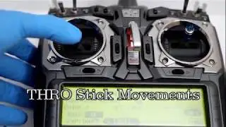 HiTec Aurora 9X Throttle to SwitchGlo Pro PMix Testing
