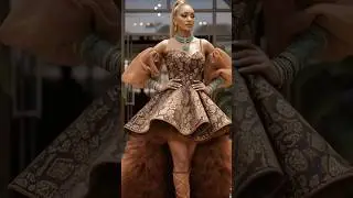 Ankara prom dress
