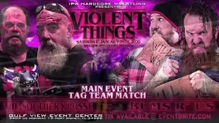 Rick Thames and Butch Long vs Bums R' US, IPW Hardcore Wrestling, 1.25.2020