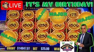 🔴LIVE! Birthday Slot Jackpots @Seminolebrightoncasino