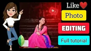 Glowing Social Media Like❤️Icon Photo Editing Tutorial || Snapseed Tutorial|| NiksTricks || New🔥2022