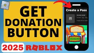 How to Get Donation Button in Pls Donate on Roblox Mobile - iPhone & Android