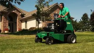 It's Aeration Time - Lawnaire ZTS Stand-On Aerator