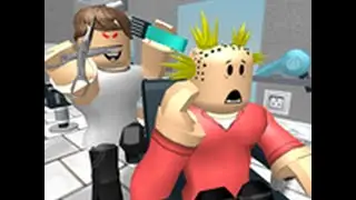 HE IS BACK!! | Escape The Barber Shop Obby