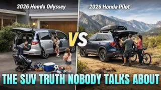 Why Minivans Make More Sense Than 3-Row SUVs &mdash; Odyssey vs Pilot