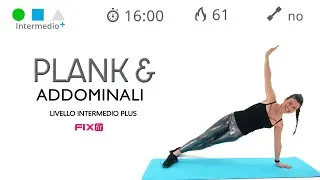 Esercizi Addominali: Allenamento Veloce Plank & Crunch