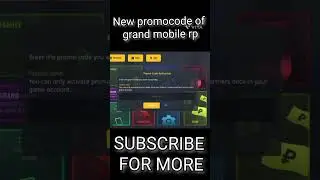 New promocode of grand mobile rp life simulator😎🔥 #grandrpmobile #promocodes #sehar