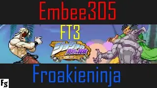 JJBA: Heritage for the Future - Embee305 [Shadow Dio] vs Froakieninja [Avdol] (Fightcade FT3)
