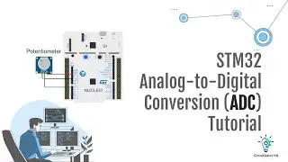 STM32 Beginners Guide Part5: ADC Tutorial | How to read STM32 ADC | LED brightness control example |