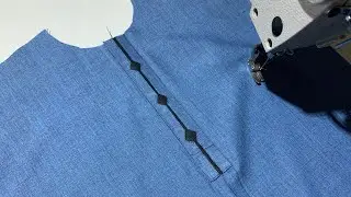 New Placket design Easy Method by The Ambari
