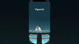 Evolution of Slakoth to Vigoroth to Slaking with Body Slam in Pokemon Go