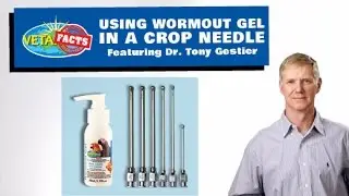 Using Wormout Gel in a Crop Needle