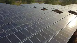 Hash Mine 1,250 KVA Crypto Mining farm by Solar System in northern Ukraine.