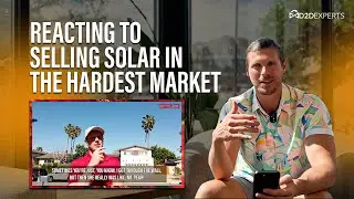 Selling Solar in Hardest Market: Got Rejected, Then Closed the Deal | Real D2D Sales in the Field
