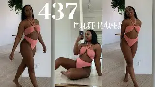 437 SWIMWEAR MUST HAVES | Try on Haul and Review (2021) #shop437