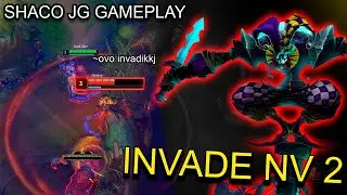 COMO UM PLATINA REALMENTE JOGA DE SHACO #2 - DuoRanked | JONKILLER
