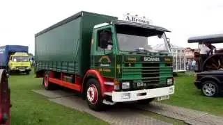 Ballymena Steam Rally 2014 - Lorries Leaving Ring