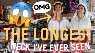 😱 Shocking Long Neck Women (Giraffe Women) and Big Cats (Tiger Kingdom) in Chiang Mai | Thailand