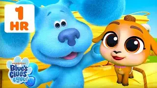 1 Hour of Color Games with Blue & Barnyard Daycare Friends! 🎨 | Blue's Clues & You!