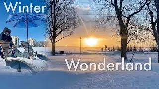 Winter Wonderland Drive: Relaxing House Music and Breathtaking Scenery in Ontario