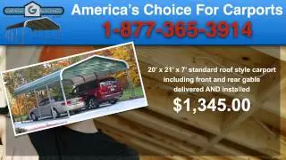 Alfonso Virginia Carports | Alfonso Carports For Sale | GarageBuildings.com