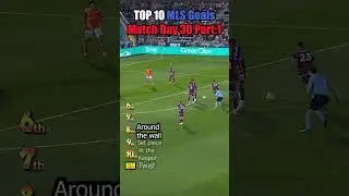 top 10 MLS Goals week 30 part 1 #mls  #football #footballgoalstop10  #soccer #goals #shorts