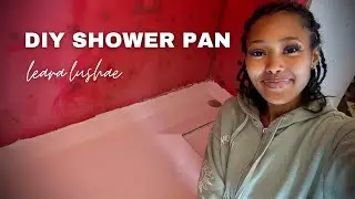 shuttle bus conversion // EP 18 // DIY shower pan
