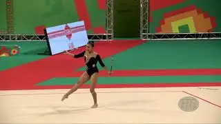 AGHAMIROVA Zohra (AZE) - 2022 Rhythmic Worlds, Sofia (BUL) - Qualifications Clubs