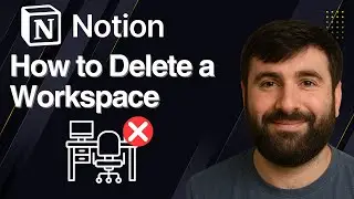 Как удалить рабочее пространство в Notion | Краткое руководство 2025