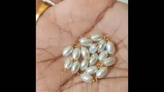 Latest pearl beads necklace 😍# diy# pearls #monalisa beads # pearl beads necklace # trendy # viral..