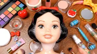 🌙 Snow White Ocean Princess ASMR | Tropical Skincare & Makeup Ritual ✨