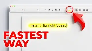 This One Click Highlights Text in OpenOffice Writer