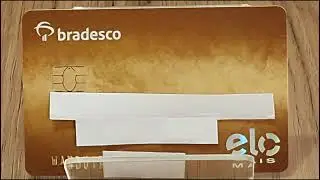 Unboxing Cart&atilde;o Bradesco Elo Mais Gold 🤤