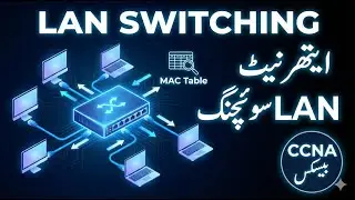 LAN Switching (CCNA) | MAC Table, Flooding, Filtering, Forwarding