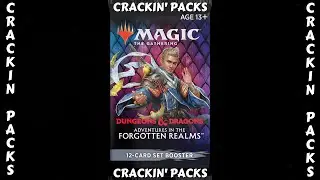 Crackin' Packs | Magic the Gathering D&D: Forgotten Realms Set booster pack opening | Pack 10 of 30