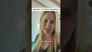 the mask isn't just slipping, it's all the way off at this point #losangeles #laprotest