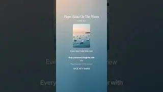 Paper Boats On The Waves