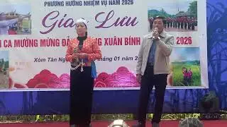 Giao lưu hát Mường ở Ngọc Mỹ 