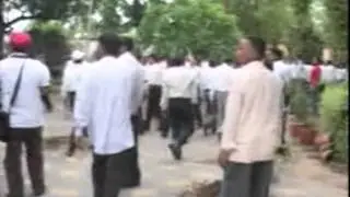 Sambalpur Bar Council's Agitation on 23.4.12 -  - Collector Res. Office - 2.