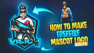 How To Make Free Fire Mascot Logo🔥 || Renker X ||